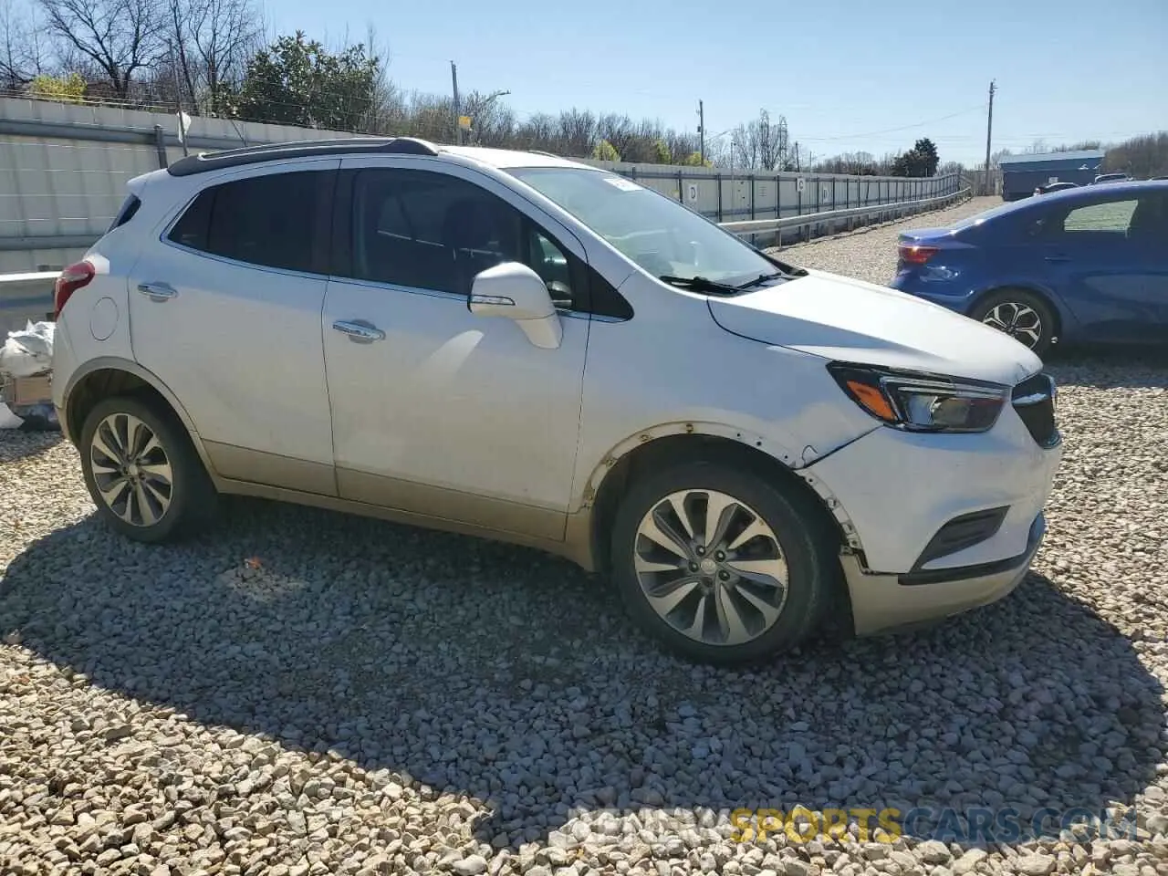 4 Photograph of a damaged car KL4CJASB8KB710201 BUICK ENCORE 2019