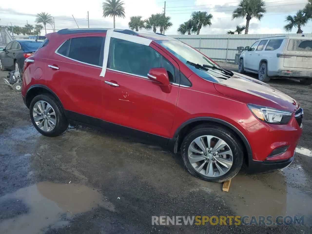 4 Photograph of a damaged car KL4CJASB8KB716788 BUICK ENCORE 2019