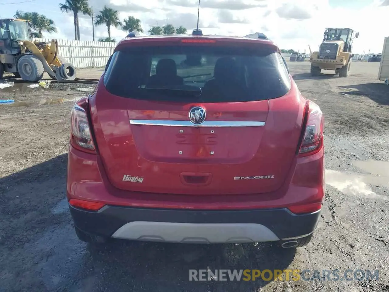 6 Photograph of a damaged car KL4CJASB8KB716788 BUICK ENCORE 2019