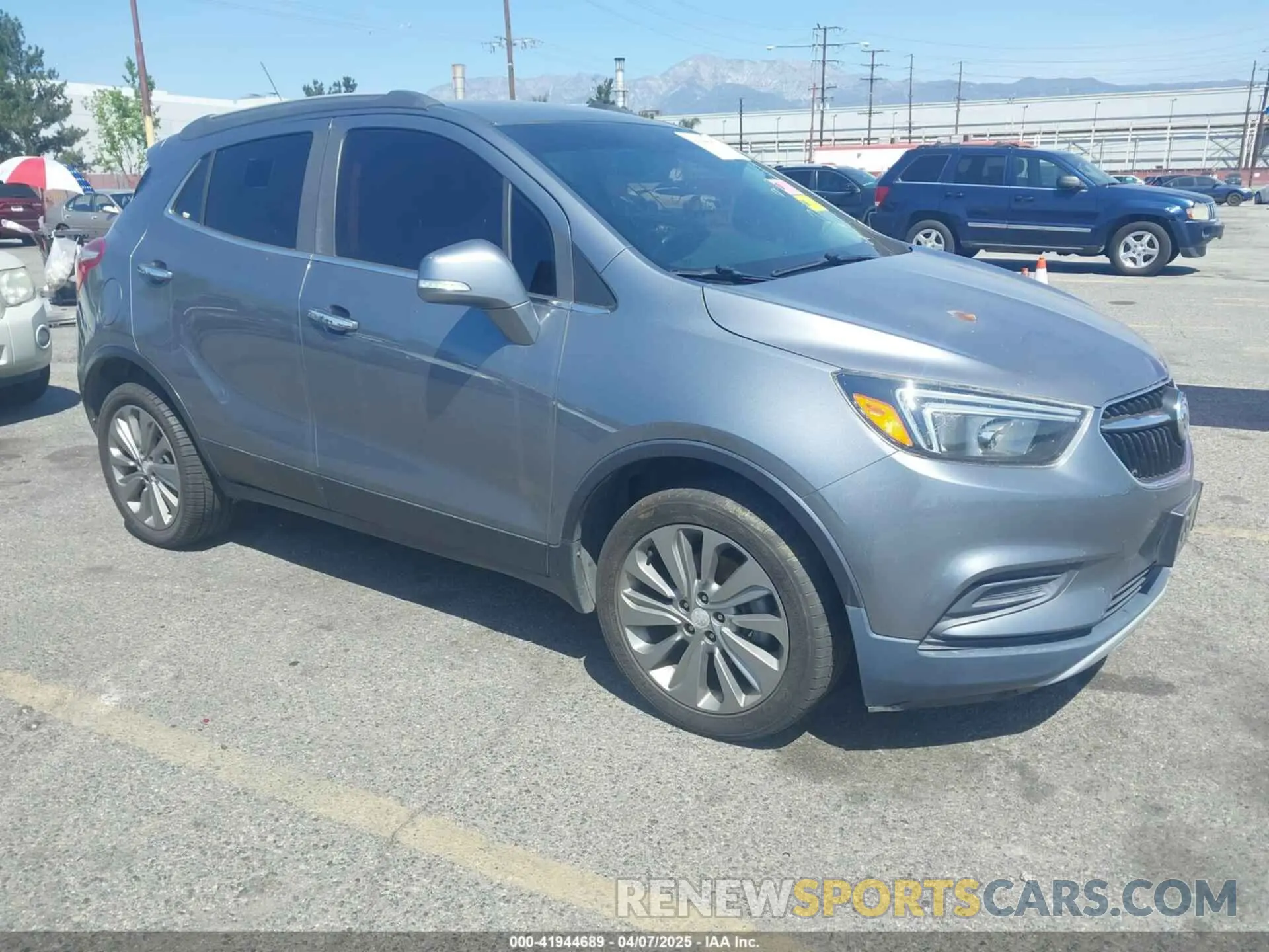 1 Photograph of a damaged car KL4CJASB8KB718105 BUICK ENCORE 2019