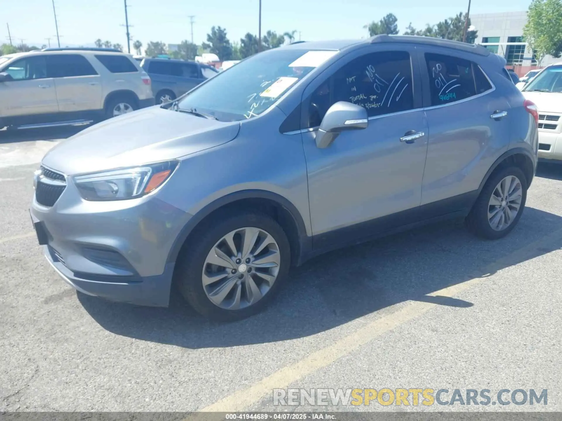 2 Photograph of a damaged car KL4CJASB8KB718105 BUICK ENCORE 2019