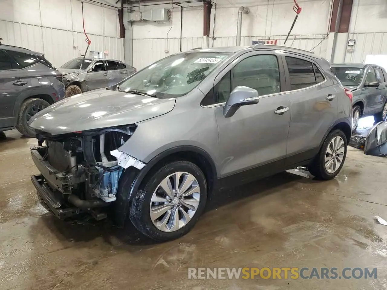 1 Фотография поврежденного автомобиля KL4CJASB8KB736331 BUICK ENCORE 2019