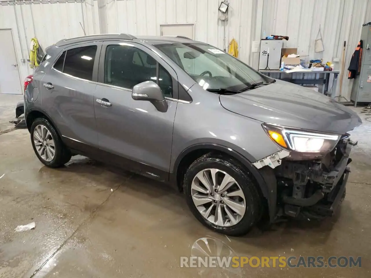 4 Фотография поврежденного автомобиля KL4CJASB8KB736331 BUICK ENCORE 2019