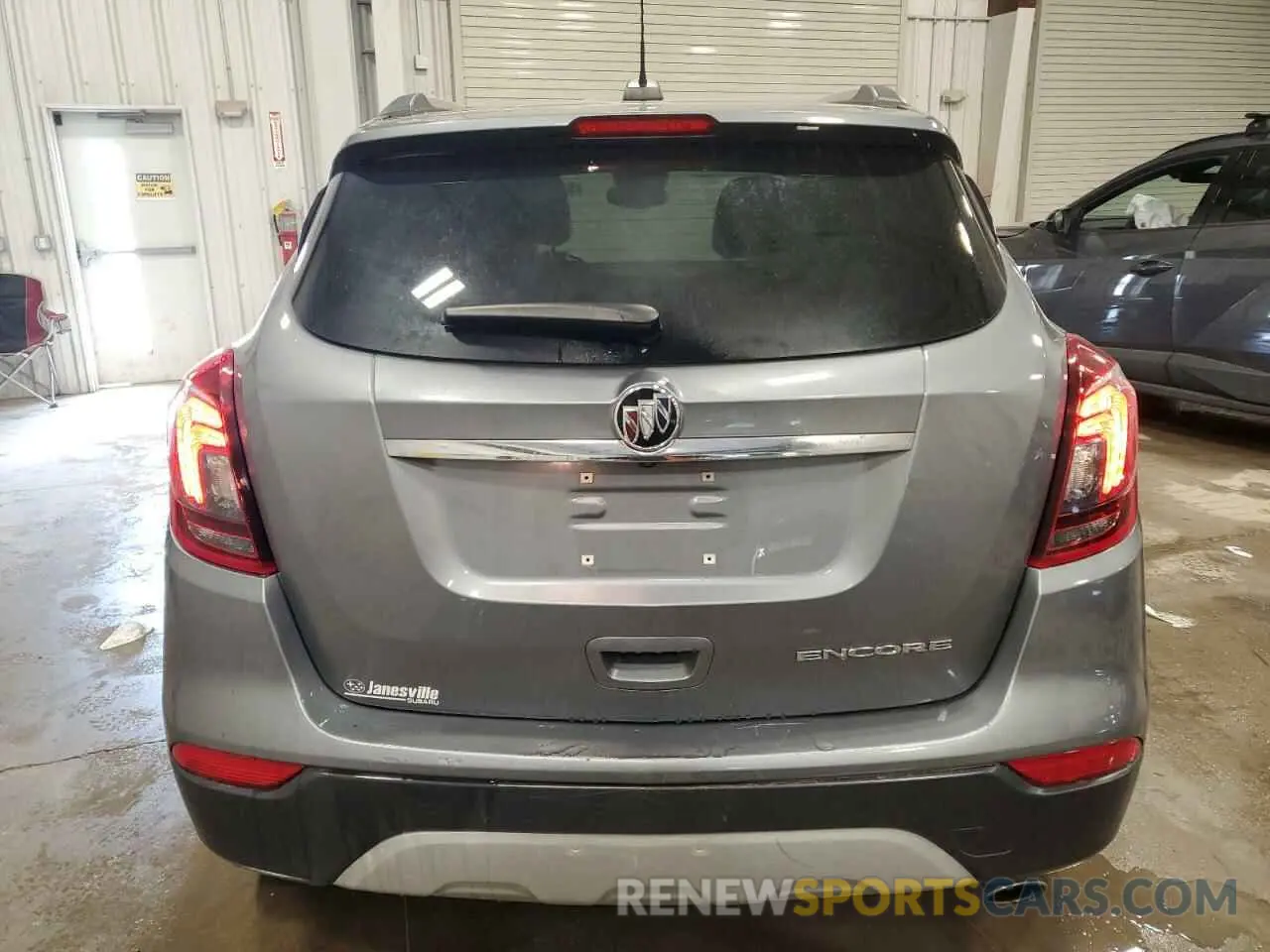 6 Фотография поврежденного автомобиля KL4CJASB8KB736331 BUICK ENCORE 2019