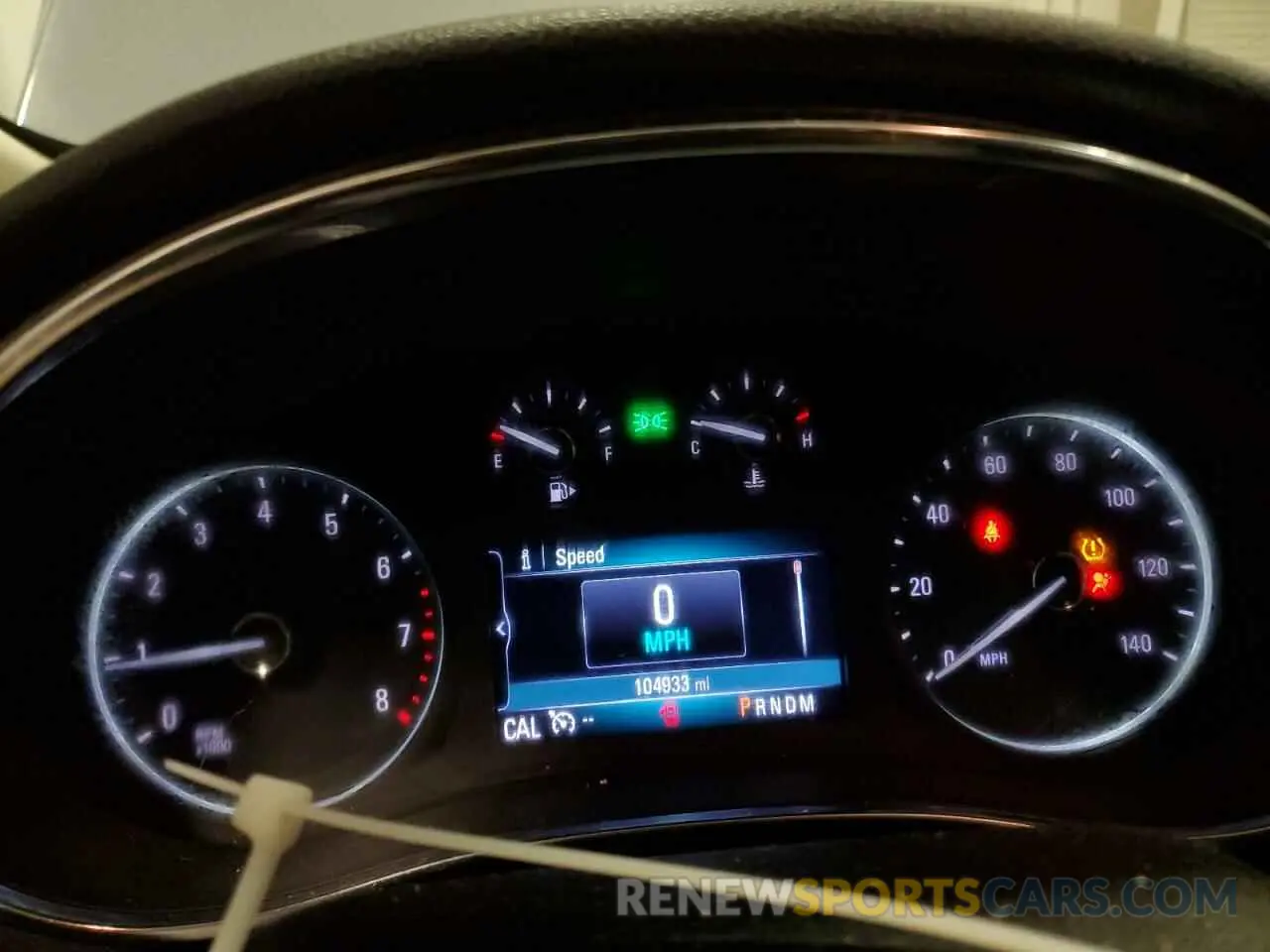 9 Фотография поврежденного автомобиля KL4CJASB8KB736331 BUICK ENCORE 2019