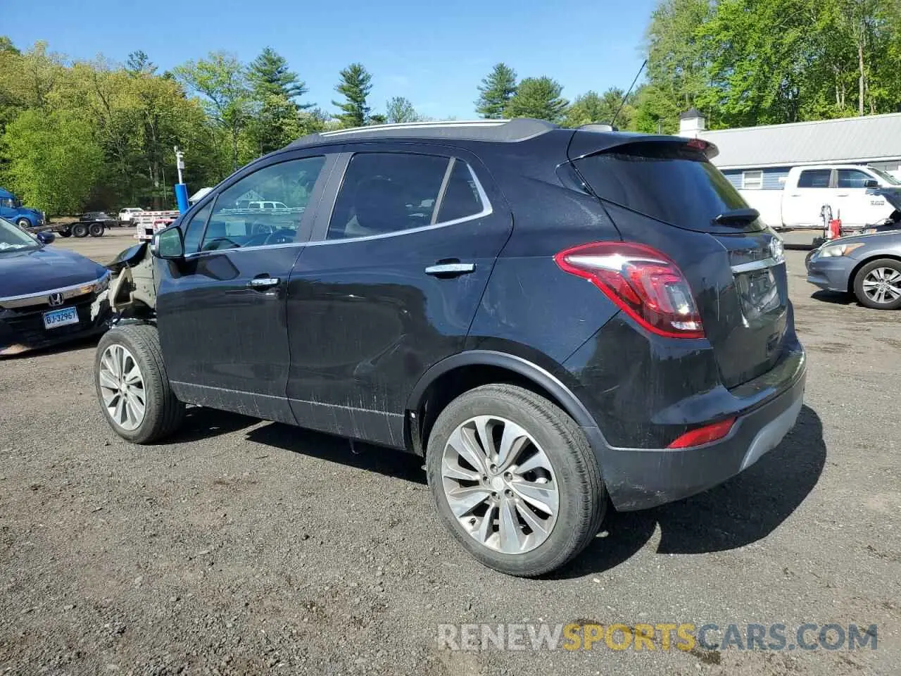 2 Photograph of a damaged car KL4CJASB8KB763982 BUICK ENCORE 2019