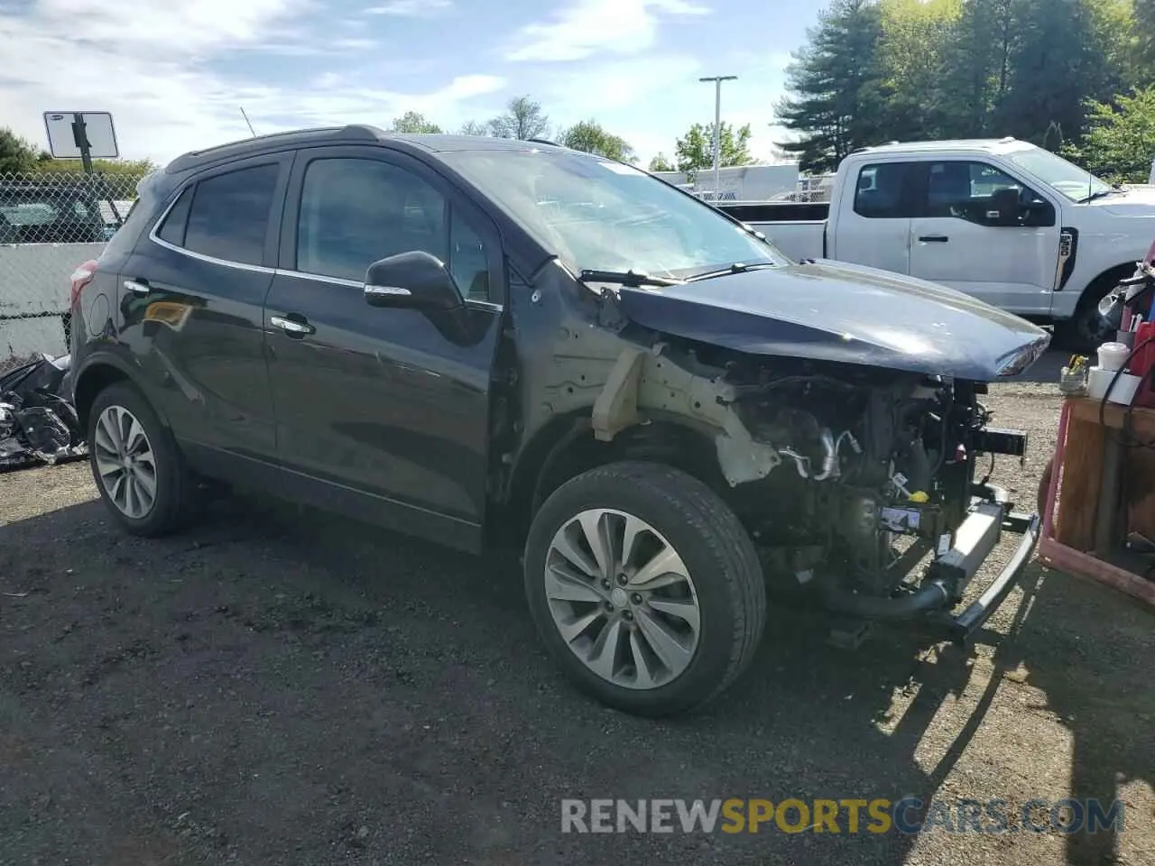 4 Photograph of a damaged car KL4CJASB8KB763982 BUICK ENCORE 2019