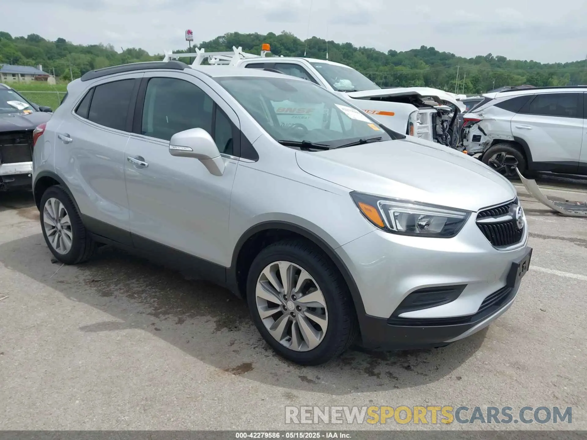 1 Фотография поврежденного автомобиля KL4CJASB8KB777316 BUICK ENCORE 2019