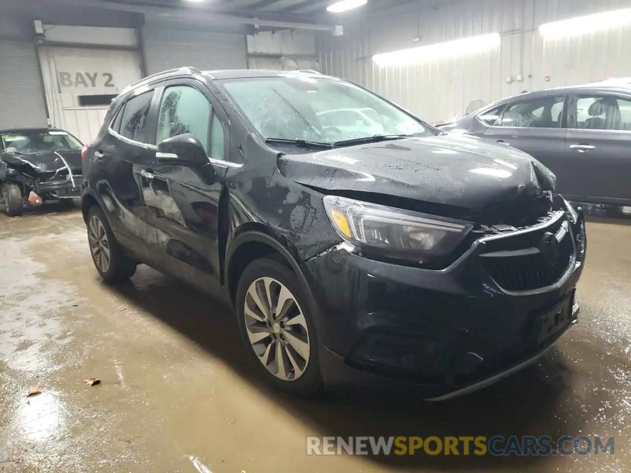 4 Фотография поврежденного автомобиля KL4CJASB8KB798733 BUICK ENCORE 2019
