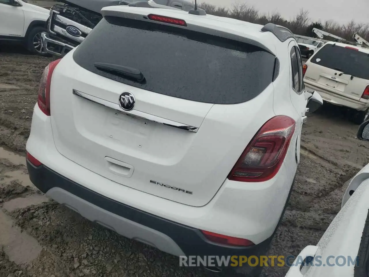 3 Photograph of a damaged car KL4CJASB8KB813277 BUICK ENCORE 2019