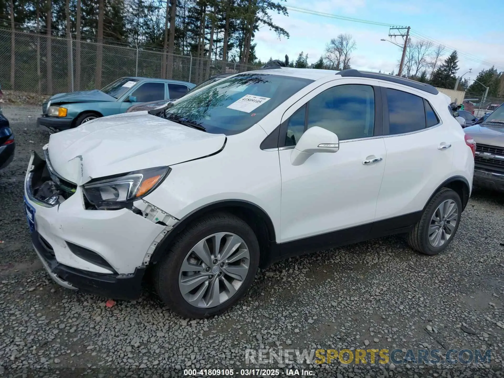 14 Photograph of a damaged car KL4CJASB8KB824621 BUICK ENCORE 2019
