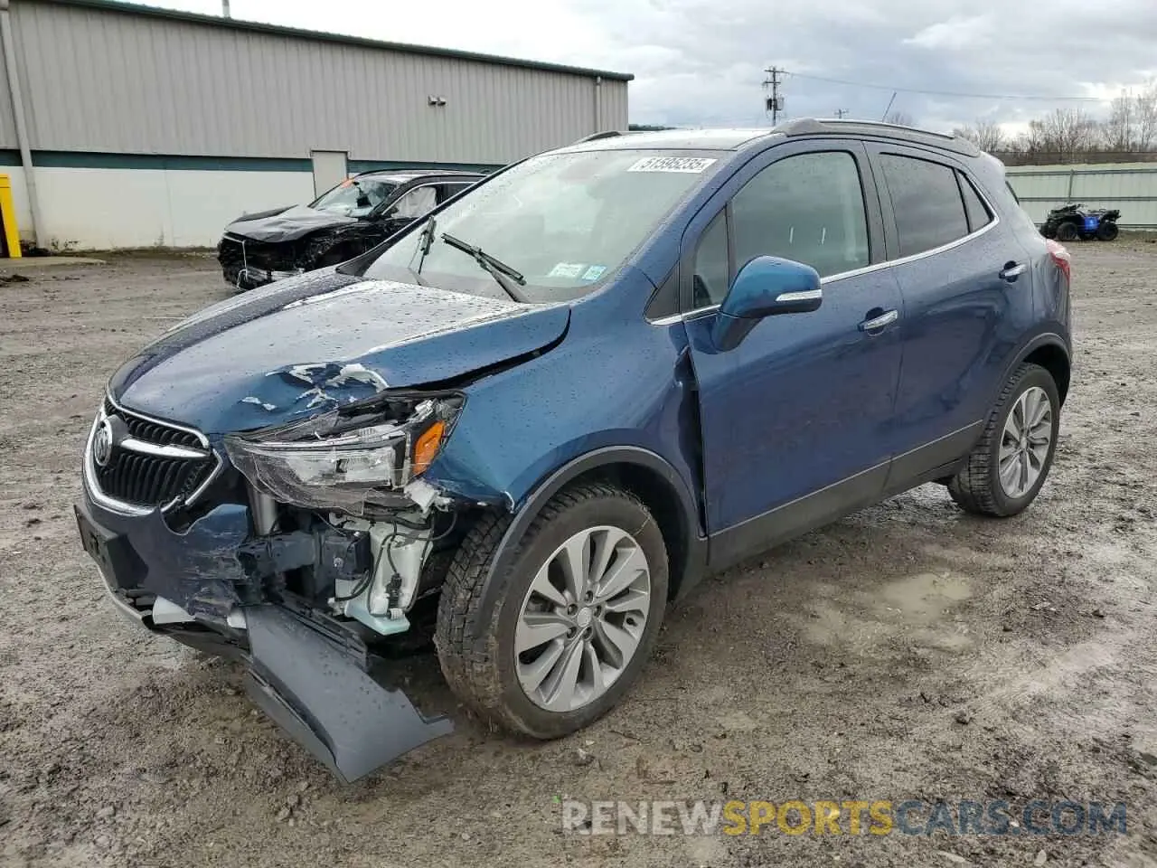 1 Фотография поврежденного автомобиля KL4CJASB8KB836493 BUICK ENCORE 2019