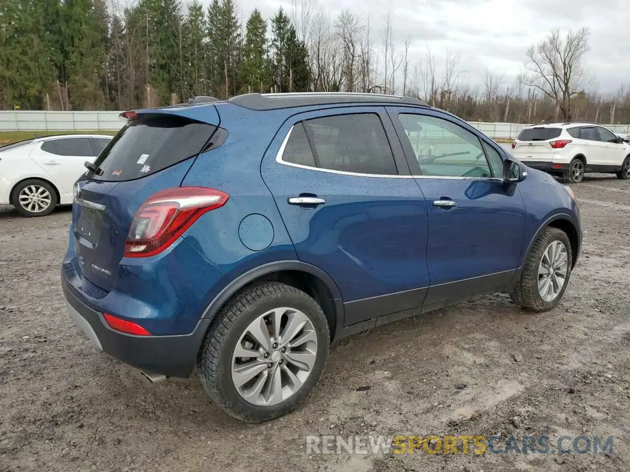 3 Фотография поврежденного автомобиля KL4CJASB8KB836493 BUICK ENCORE 2019