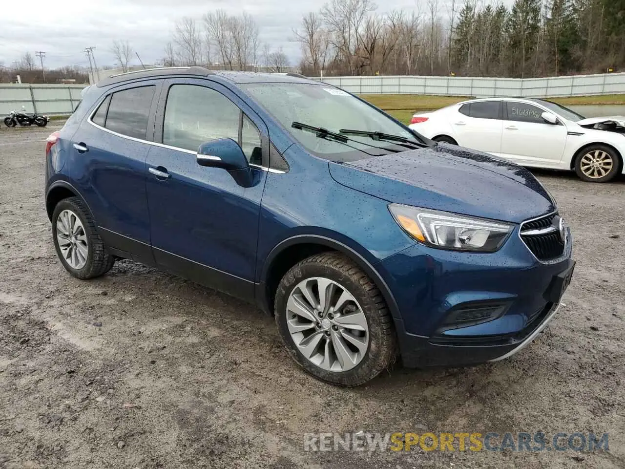 4 Фотография поврежденного автомобиля KL4CJASB8KB836493 BUICK ENCORE 2019