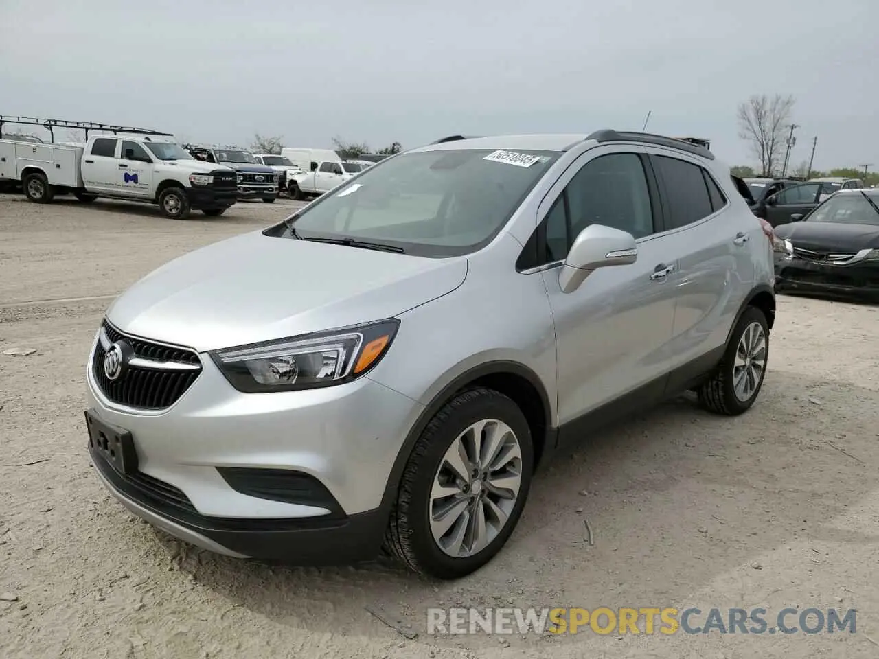 1 Фотография поврежденного автомобиля KL4CJASB8KB859398 BUICK ENCORE 2019