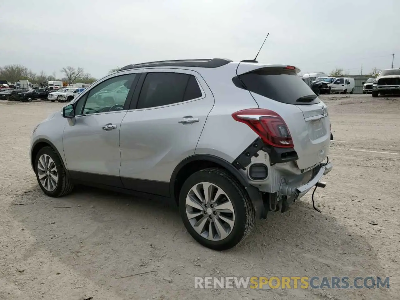 2 Фотография поврежденного автомобиля KL4CJASB8KB859398 BUICK ENCORE 2019