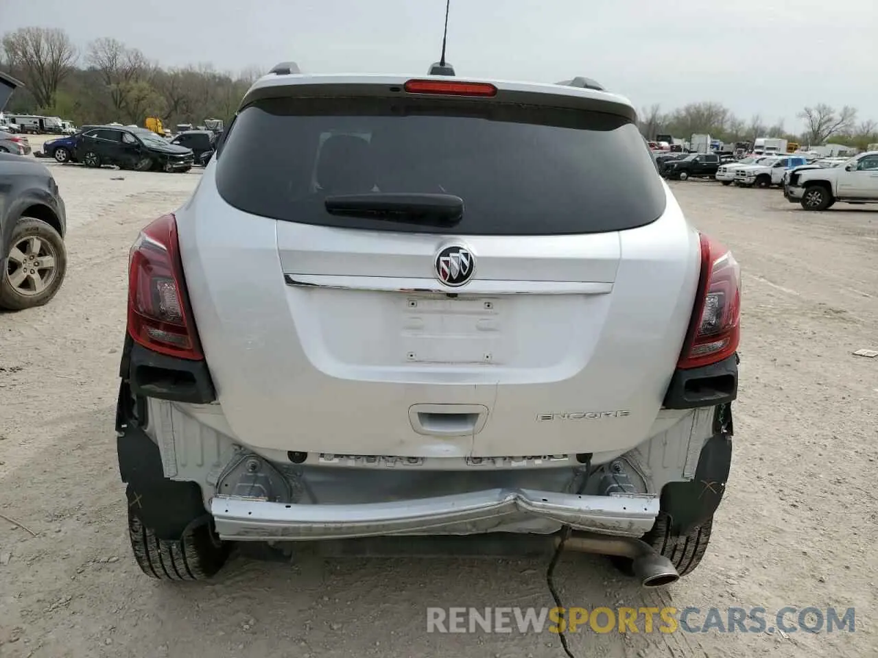 6 Фотография поврежденного автомобиля KL4CJASB8KB859398 BUICK ENCORE 2019