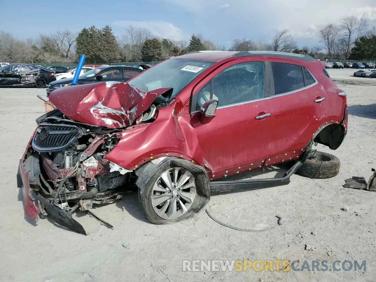 1 Photograph of a damaged car KL4CJASB8KB859711 BUICK ENCORE 2019