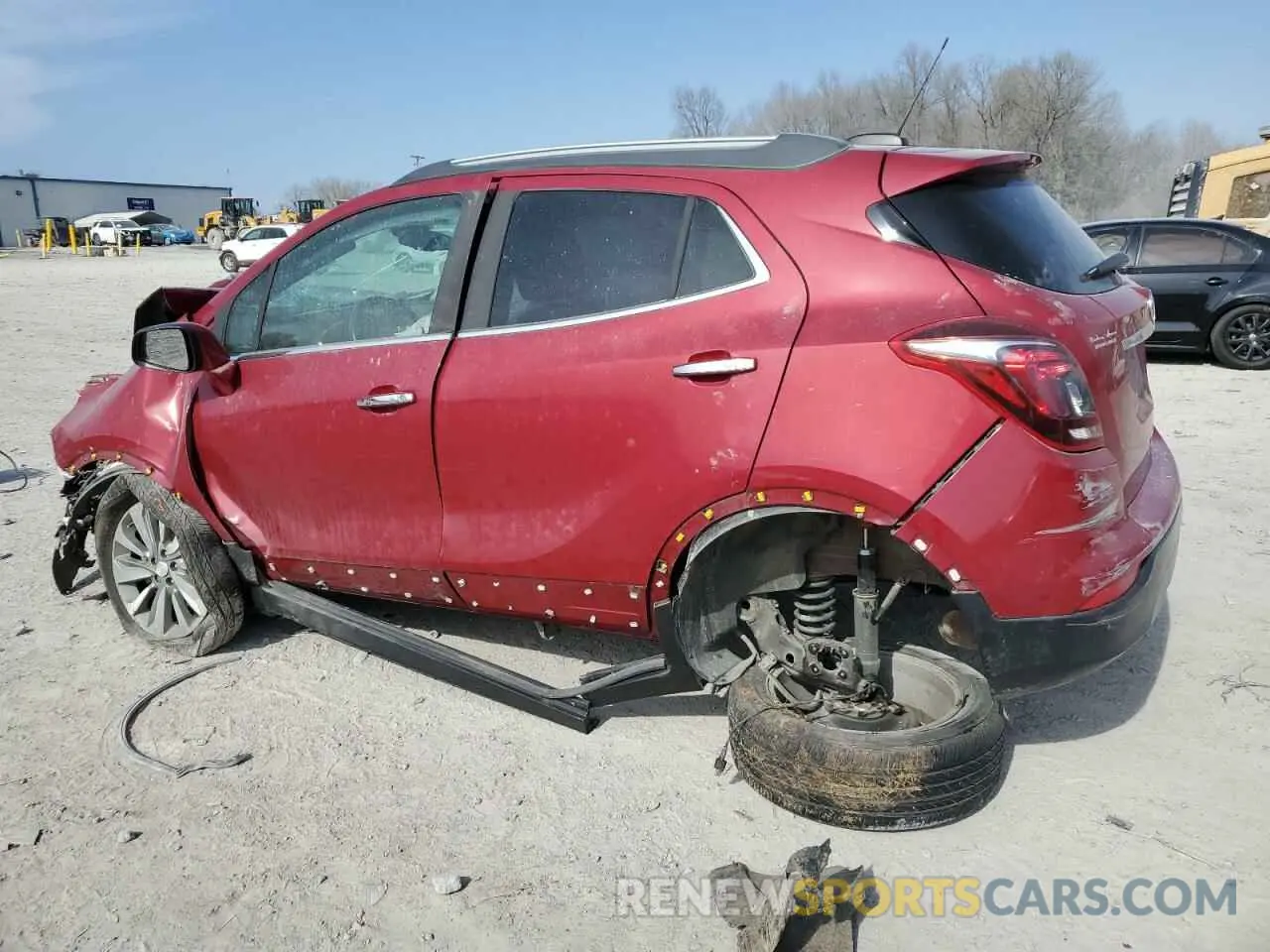 2 Photograph of a damaged car KL4CJASB8KB859711 BUICK ENCORE 2019