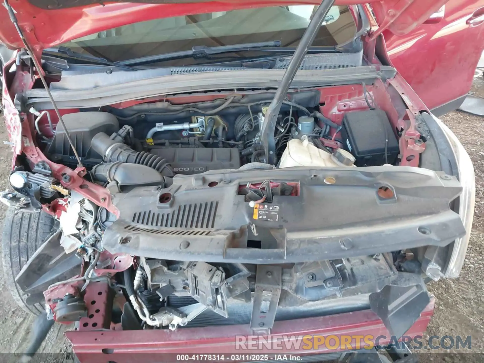 10 Фотография поврежденного автомобиля KL4CJASB8KB862706 BUICK ENCORE 2019