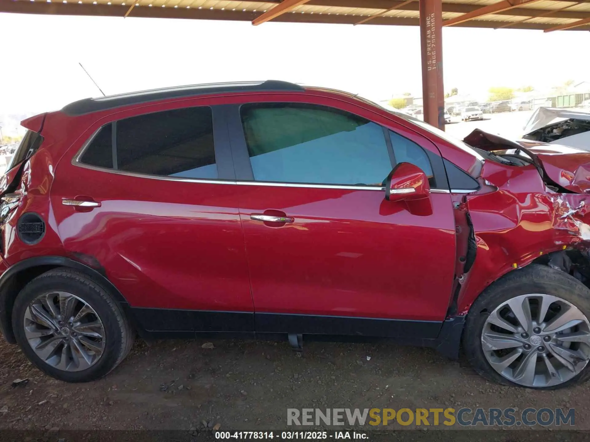 13 Фотография поврежденного автомобиля KL4CJASB8KB862706 BUICK ENCORE 2019