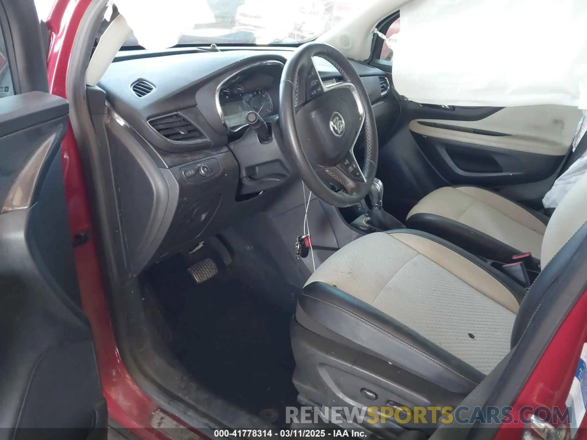 5 Фотография поврежденного автомобиля KL4CJASB8KB862706 BUICK ENCORE 2019