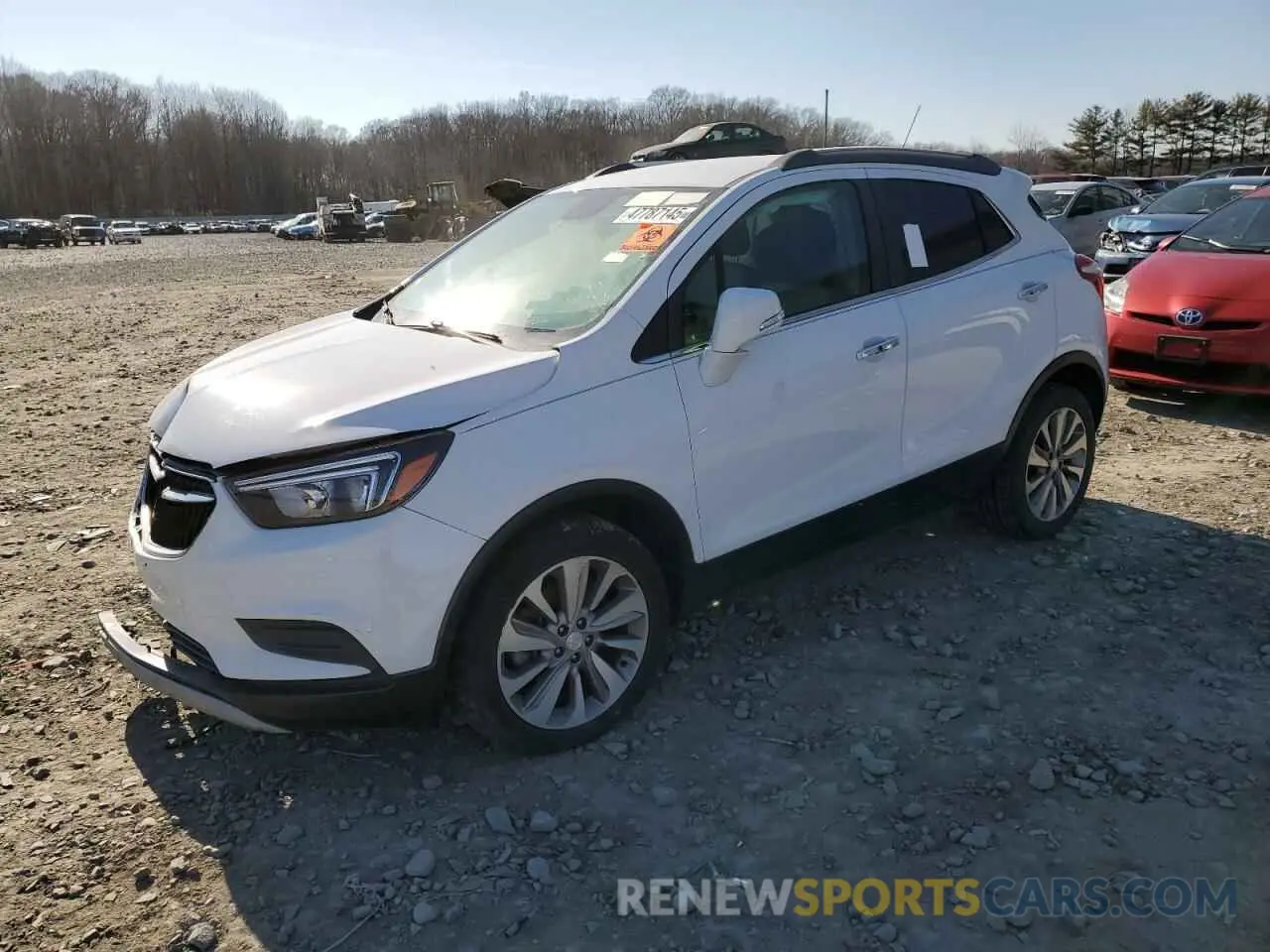 1 Photograph of a damaged car KL4CJASB8KB891168 BUICK ENCORE 2019