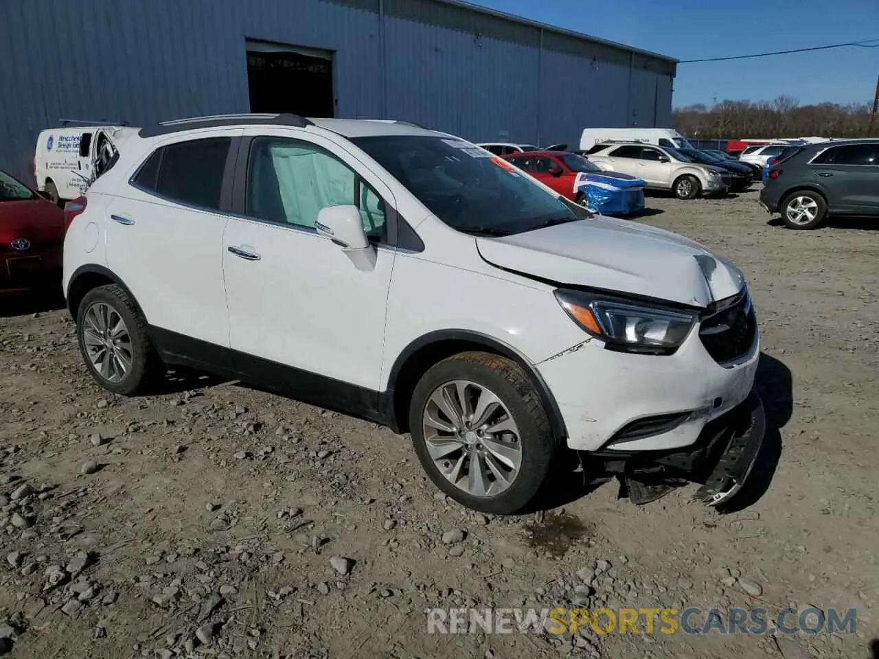 4 Photograph of a damaged car KL4CJASB8KB891168 BUICK ENCORE 2019