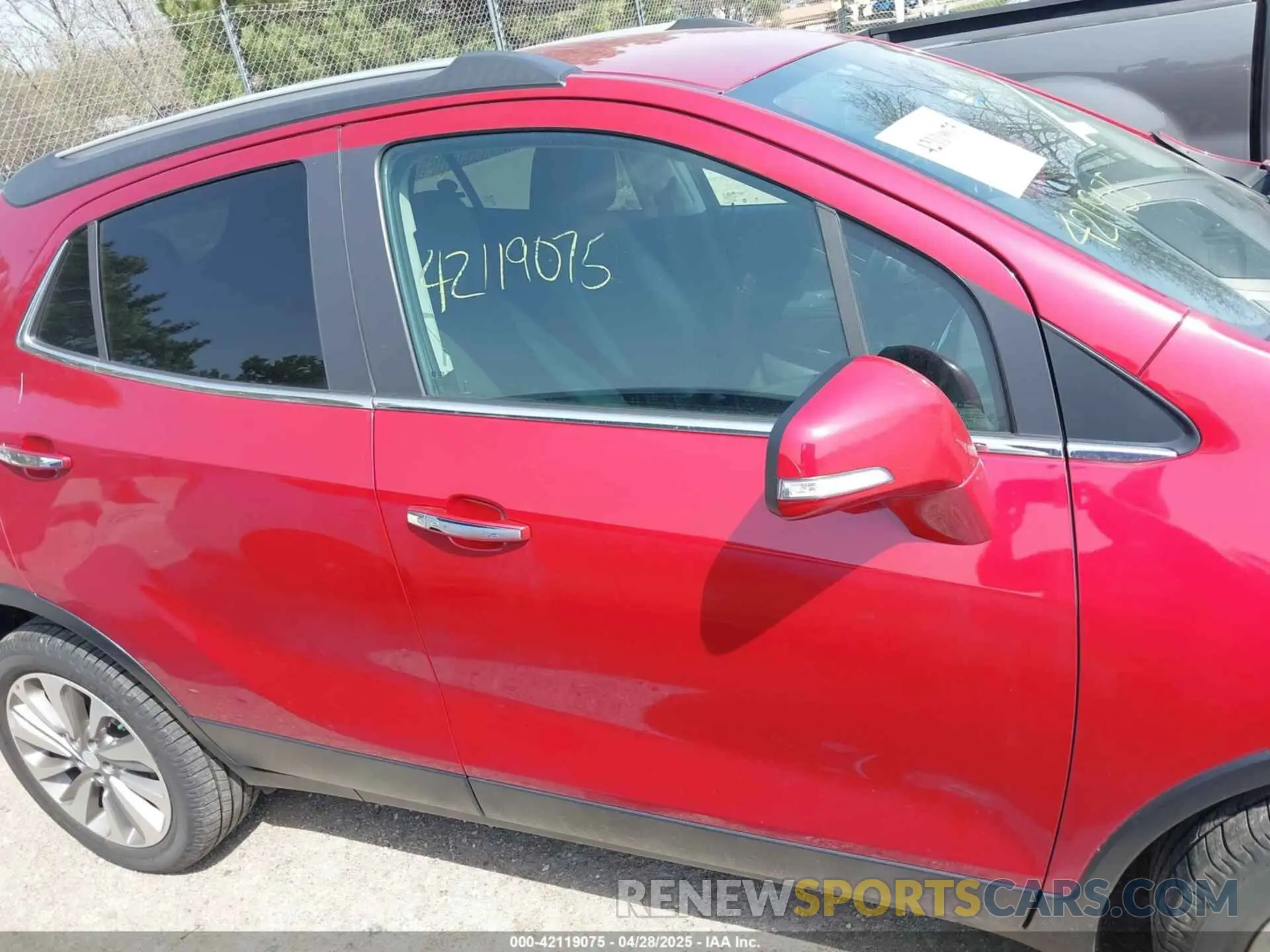 13 Photograph of a damaged car KL4CJASB8KB891431 BUICK ENCORE 2019