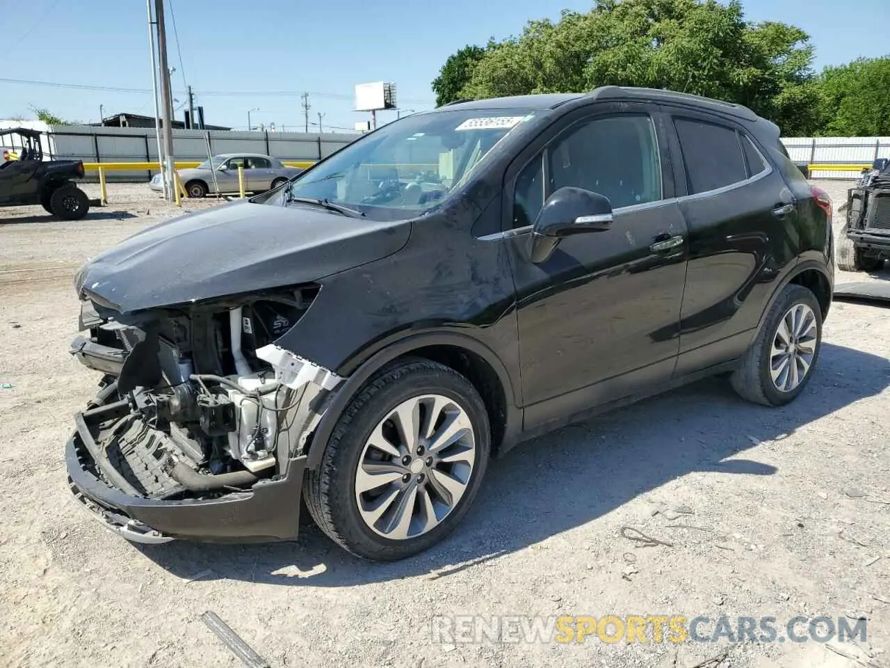 1 Фотография поврежденного автомобиля KL4CJASB8KB921852 BUICK ENCORE 2019