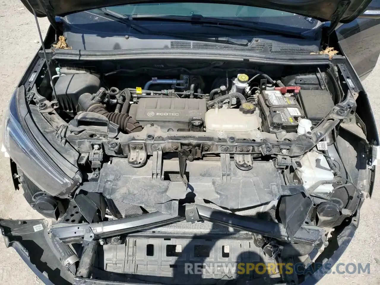 12 Фотография поврежденного автомобиля KL4CJASB8KB921852 BUICK ENCORE 2019