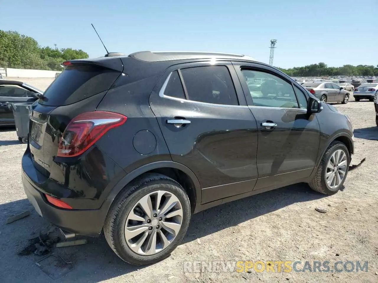 3 Фотография поврежденного автомобиля KL4CJASB8KB921852 BUICK ENCORE 2019