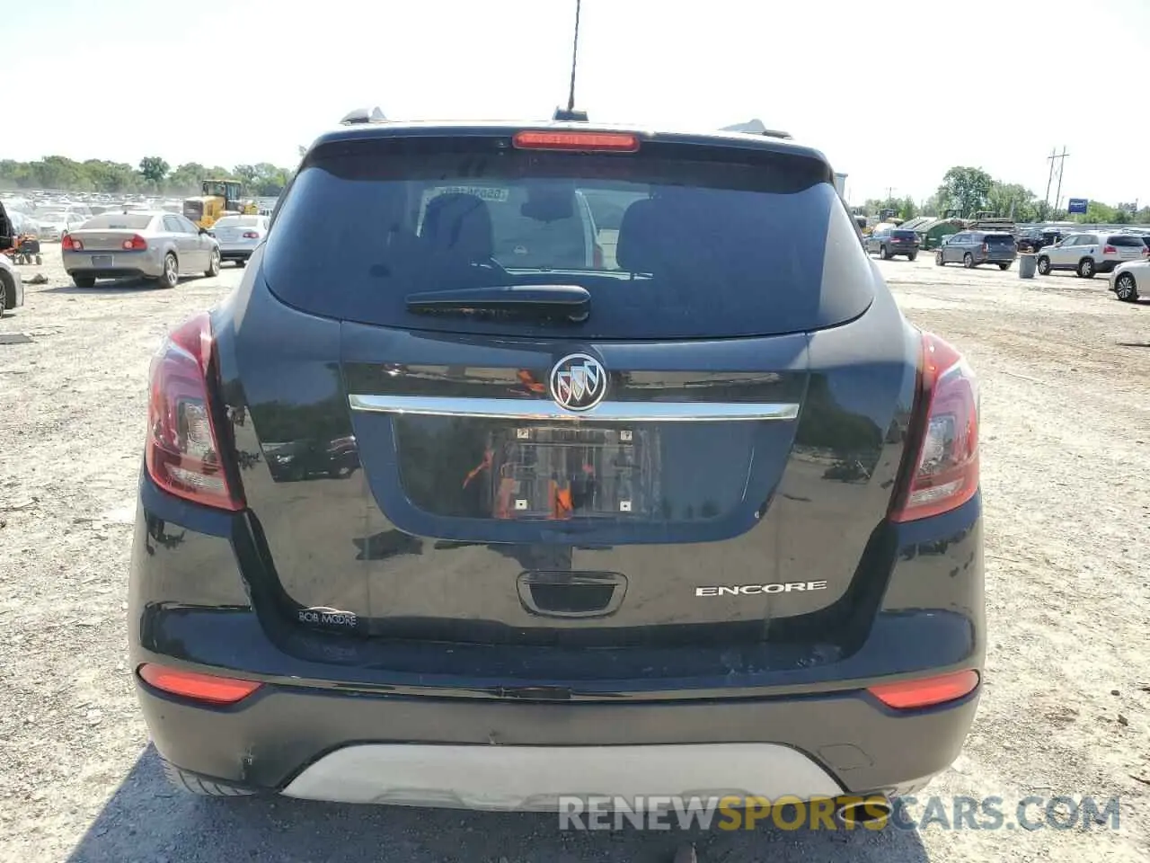 6 Фотография поврежденного автомобиля KL4CJASB8KB921852 BUICK ENCORE 2019