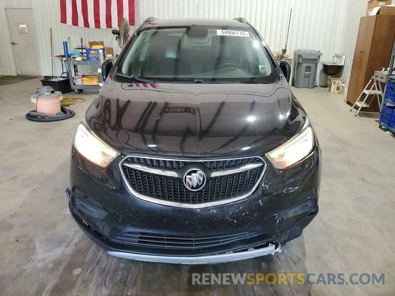 5 Фотография поврежденного автомобиля KL4CJASB8KB921947 BUICK ENCORE 2019