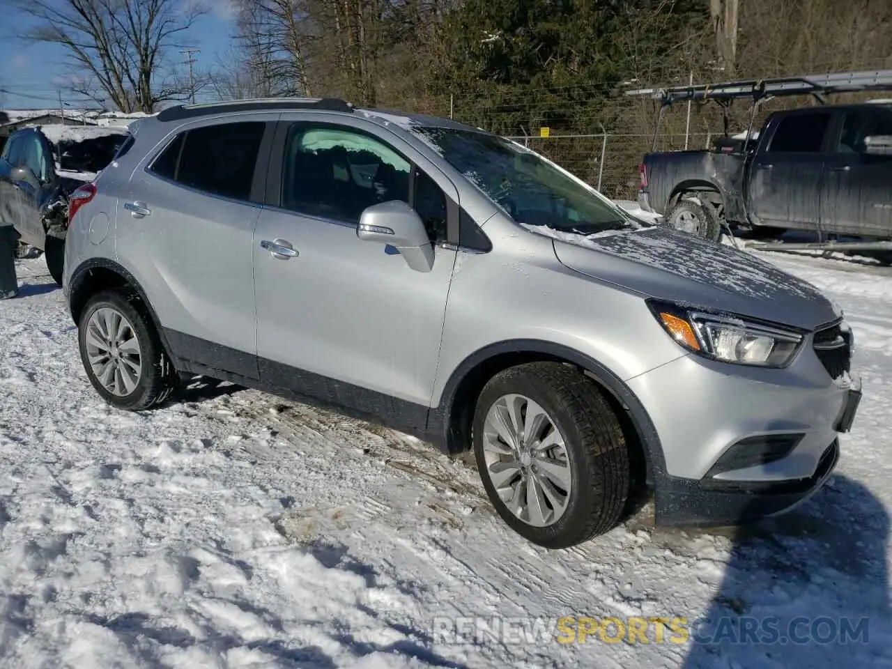 4 Photograph of a damaged car KL4CJASB8KB922290 BUICK ENCORE 2019