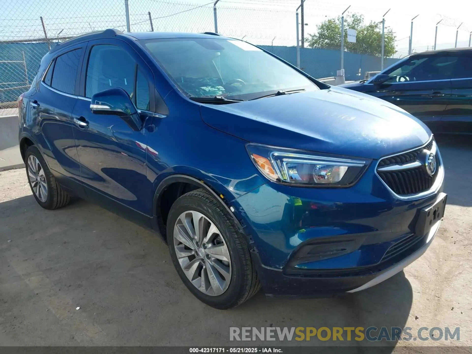 1 Photograph of a damaged car KL4CJASB8KB924153 BUICK ENCORE 2019