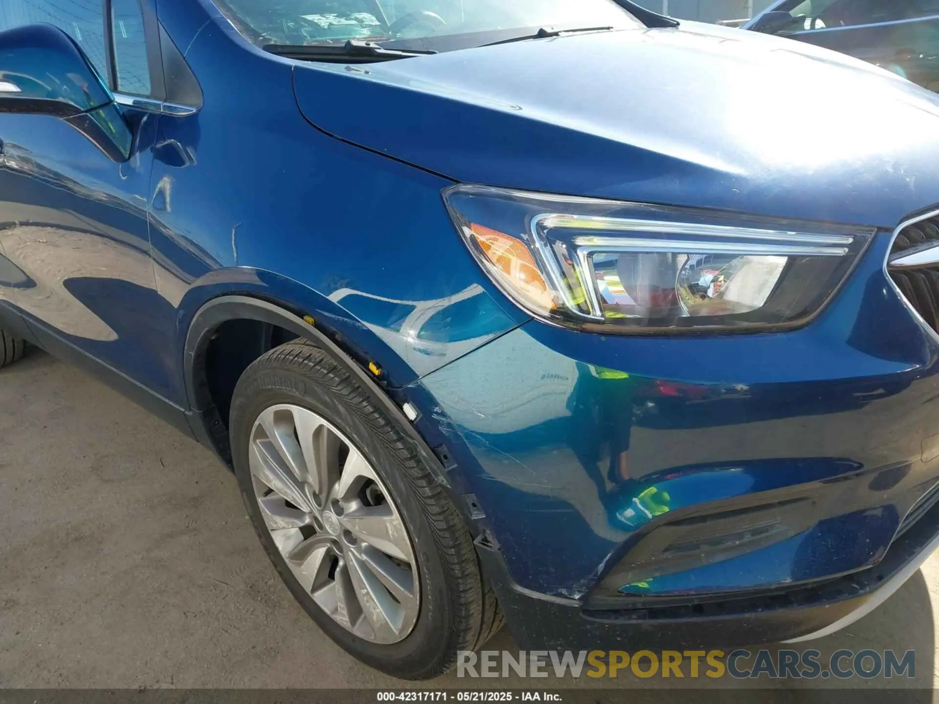 6 Photograph of a damaged car KL4CJASB8KB924153 BUICK ENCORE 2019