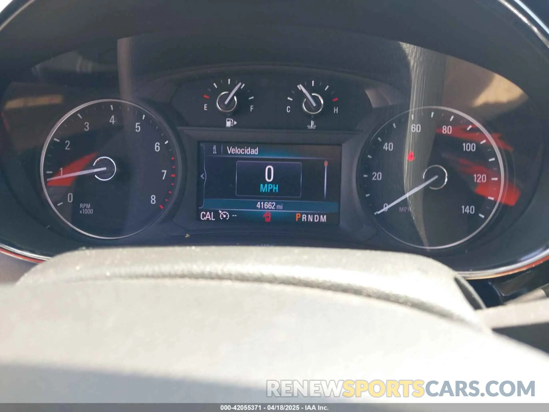 7 Фотография поврежденного автомобиля KL4CJASB8KB933337 BUICK ENCORE 2019