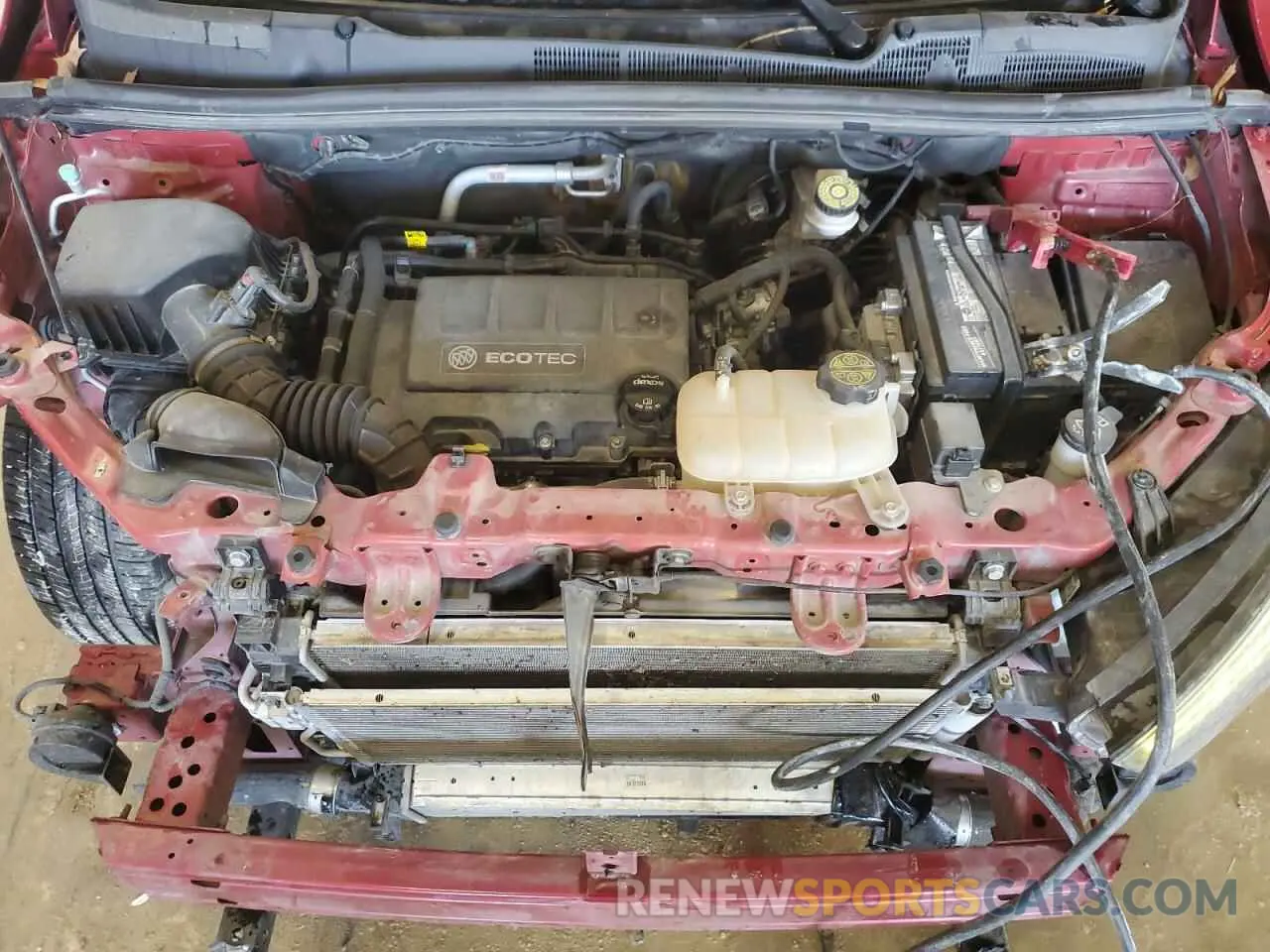 12 Фотография поврежденного автомобиля KL4CJASB9KB708120 BUICK ENCORE 2019