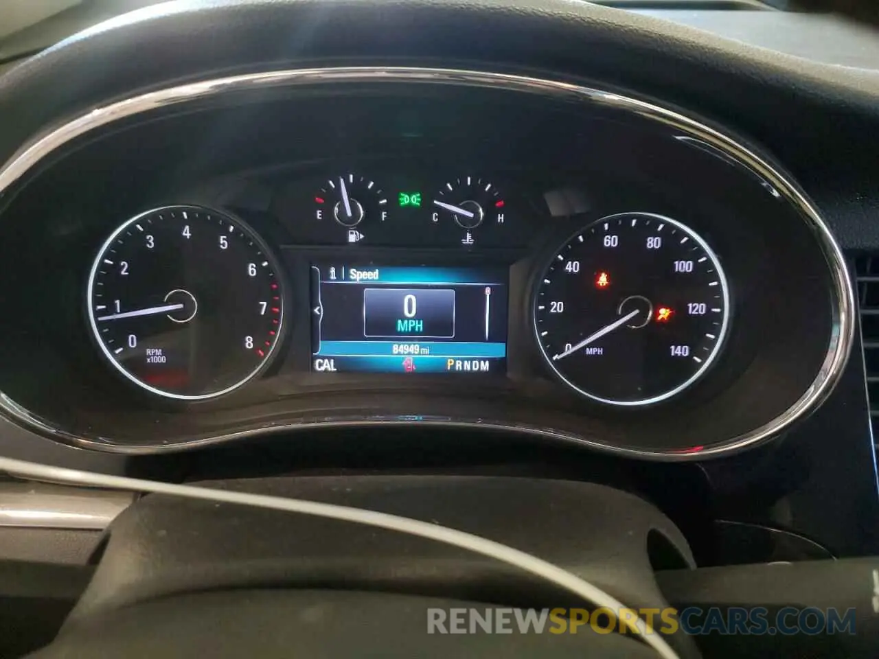 9 Фотография поврежденного автомобиля KL4CJASB9KB708120 BUICK ENCORE 2019
