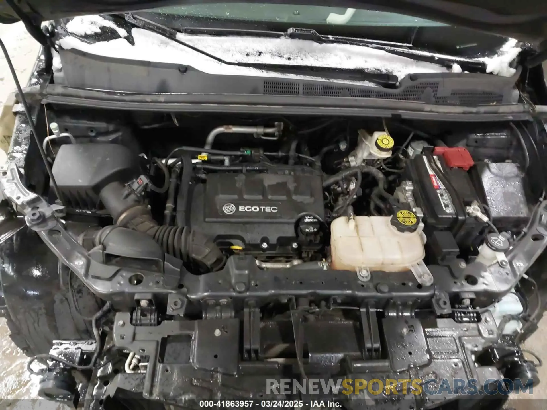 10 Фотография поврежденного автомобиля KL4CJASB9KB730165 BUICK ENCORE 2019