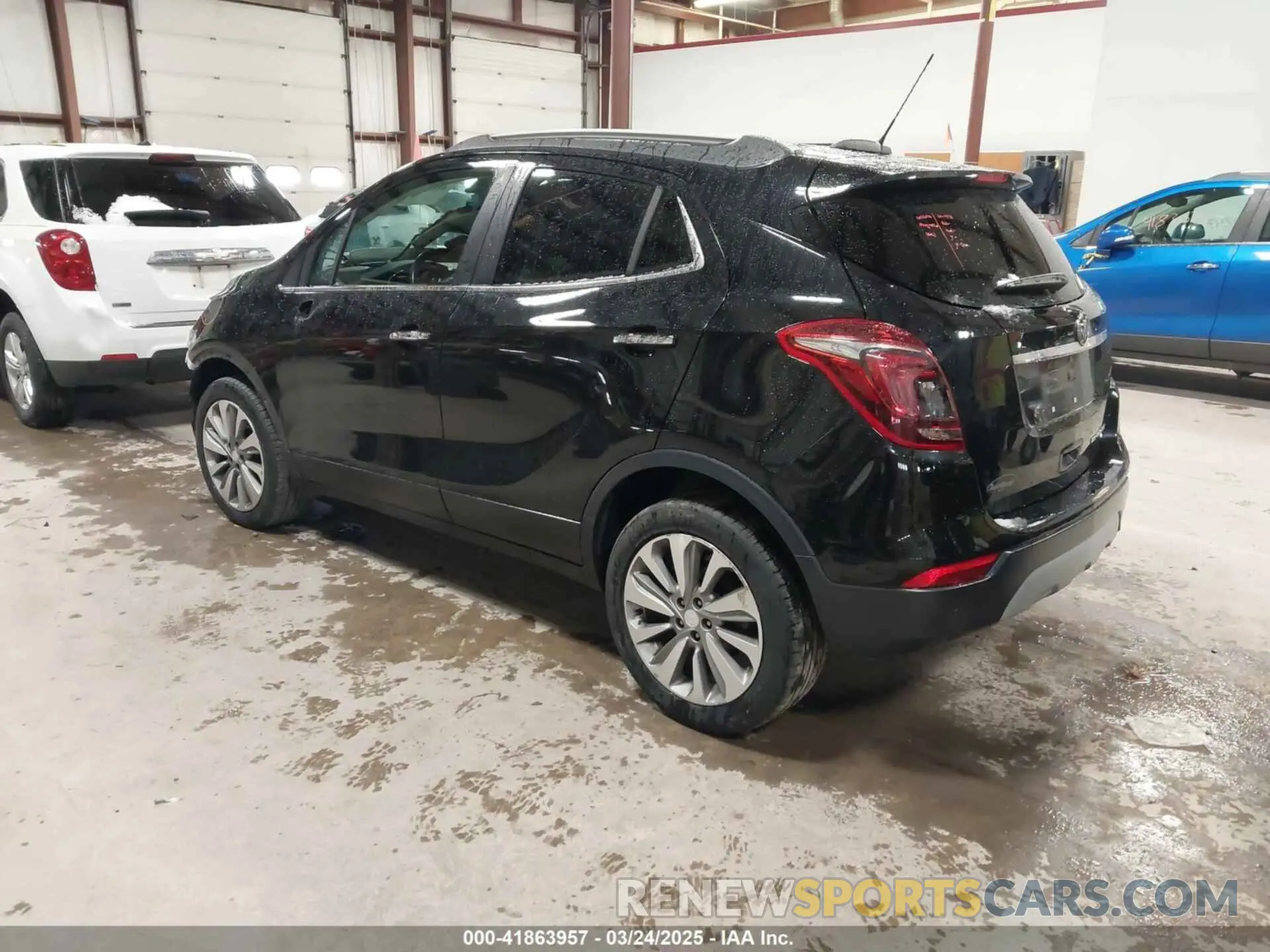 3 Фотография поврежденного автомобиля KL4CJASB9KB730165 BUICK ENCORE 2019