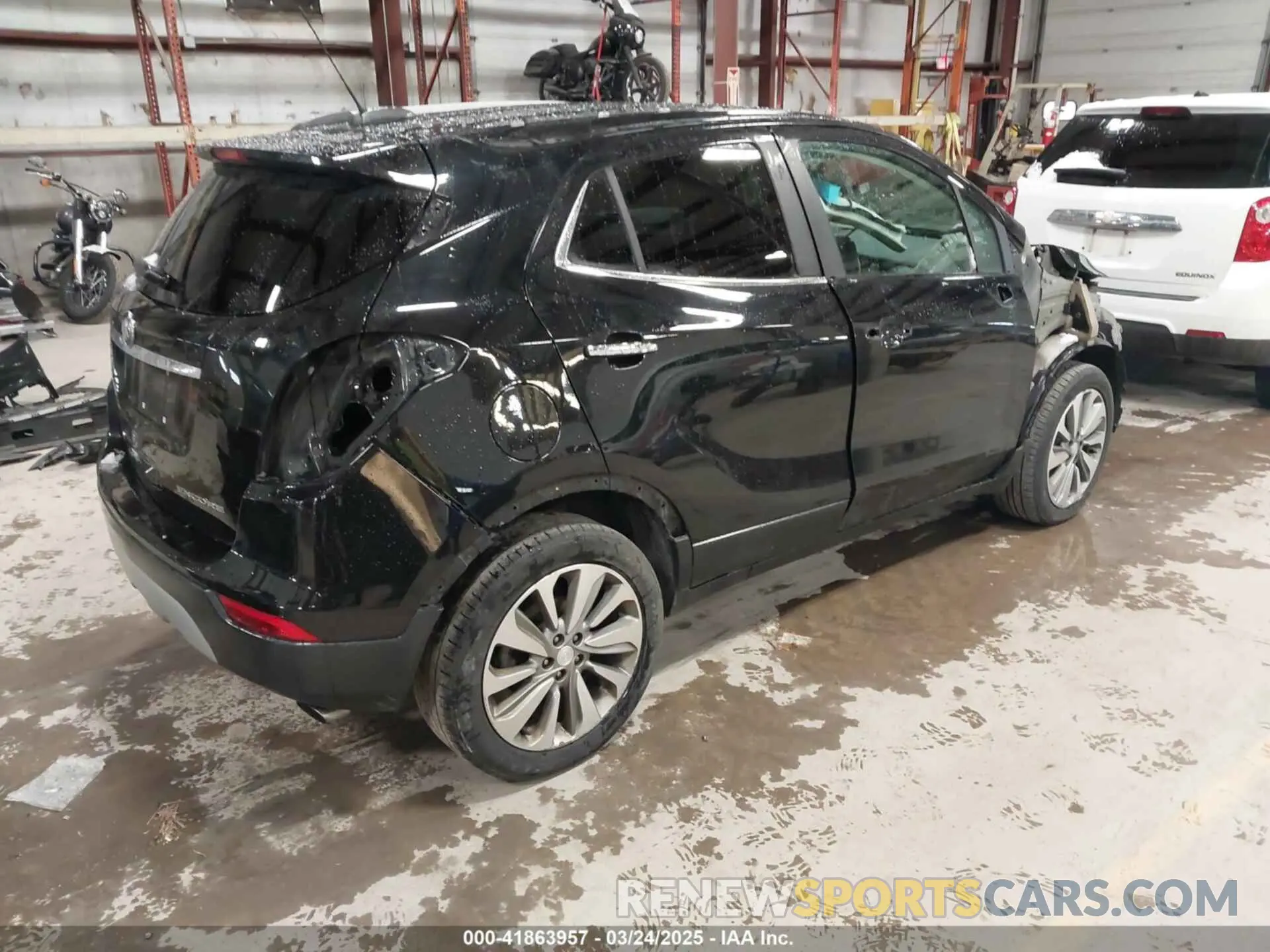 4 Фотография поврежденного автомобиля KL4CJASB9KB730165 BUICK ENCORE 2019