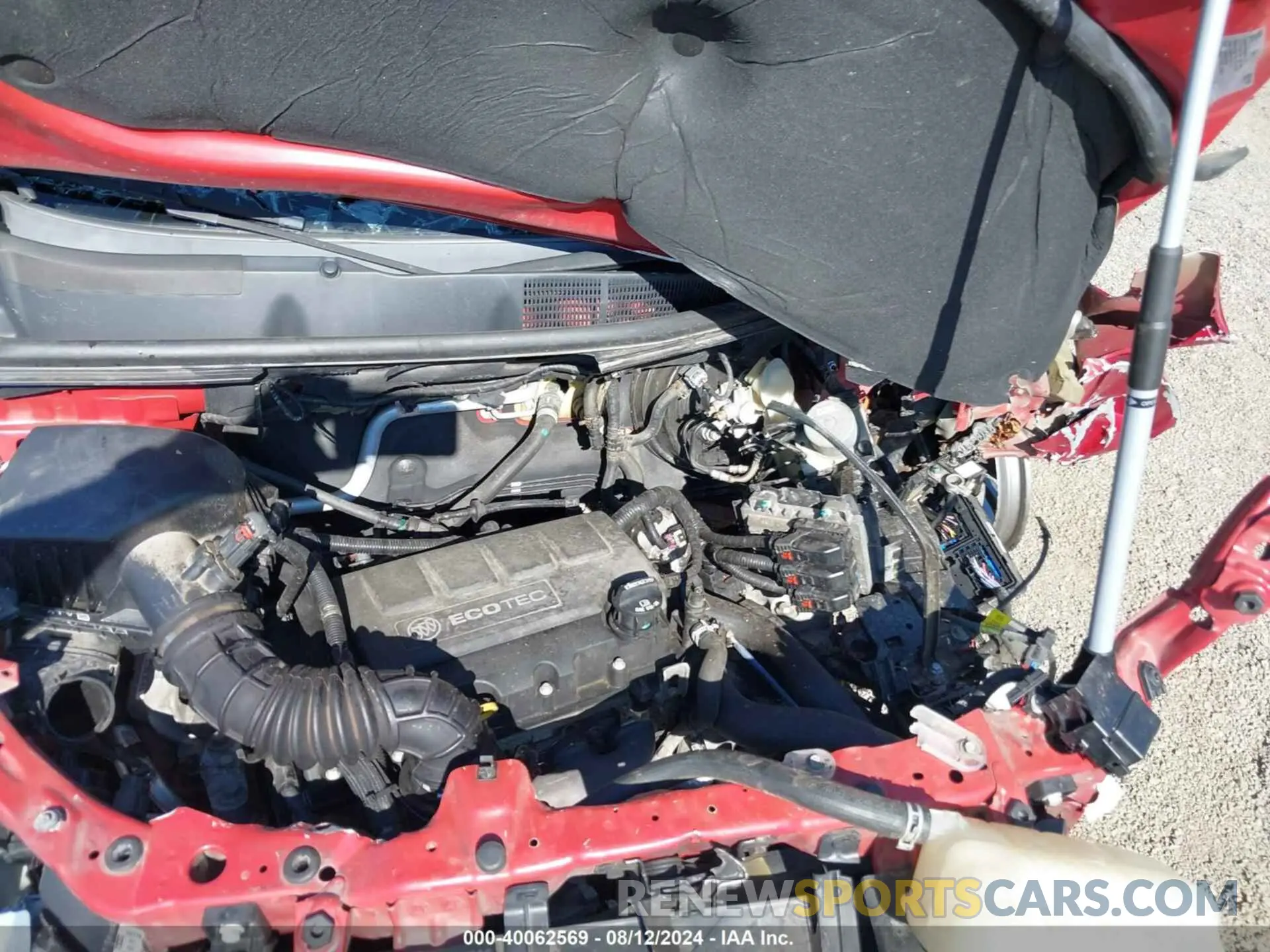 10 Фотография поврежденного автомобиля KL4CJASB9KB731963 BUICK ENCORE 2019