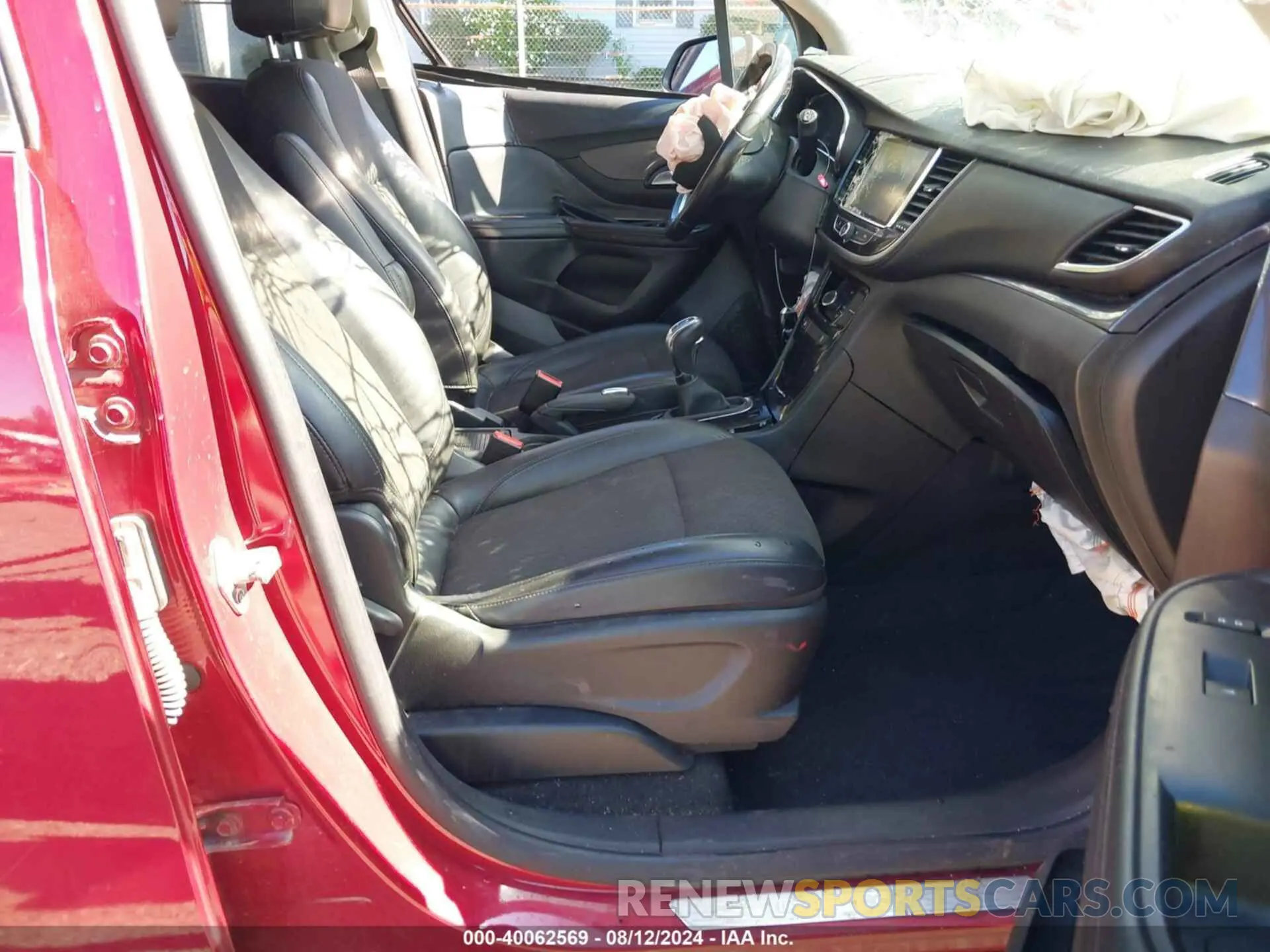 5 Фотография поврежденного автомобиля KL4CJASB9KB731963 BUICK ENCORE 2019