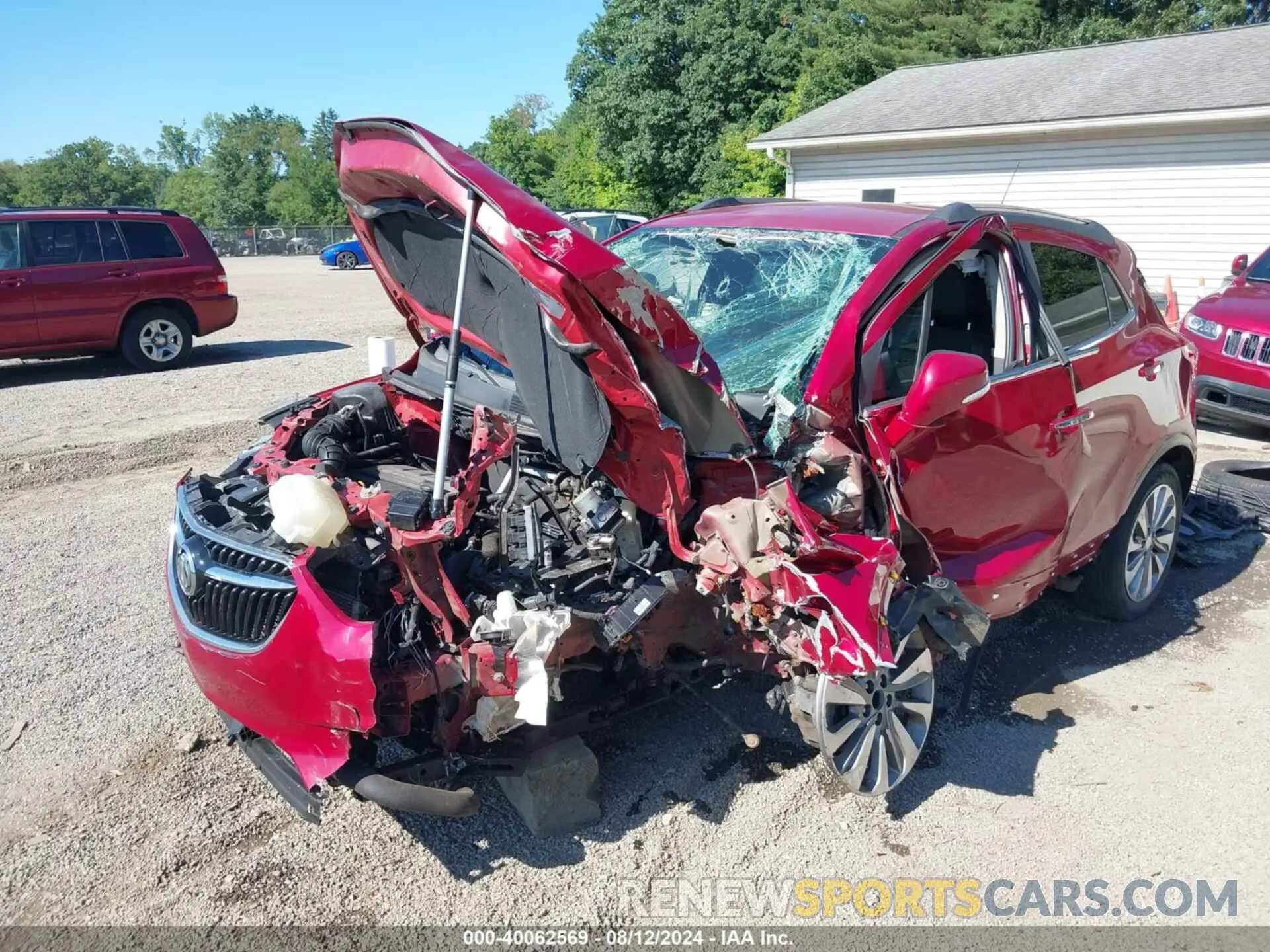 6 Фотография поврежденного автомобиля KL4CJASB9KB731963 BUICK ENCORE 2019