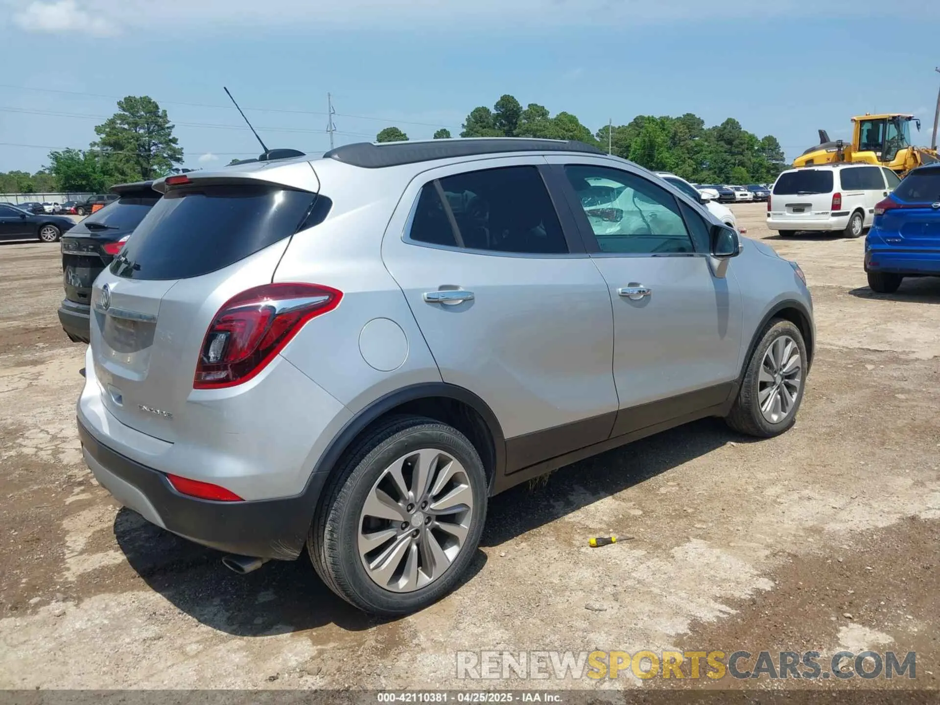 4 Фотография поврежденного автомобиля KL4CJASB9KB749301 BUICK ENCORE 2019