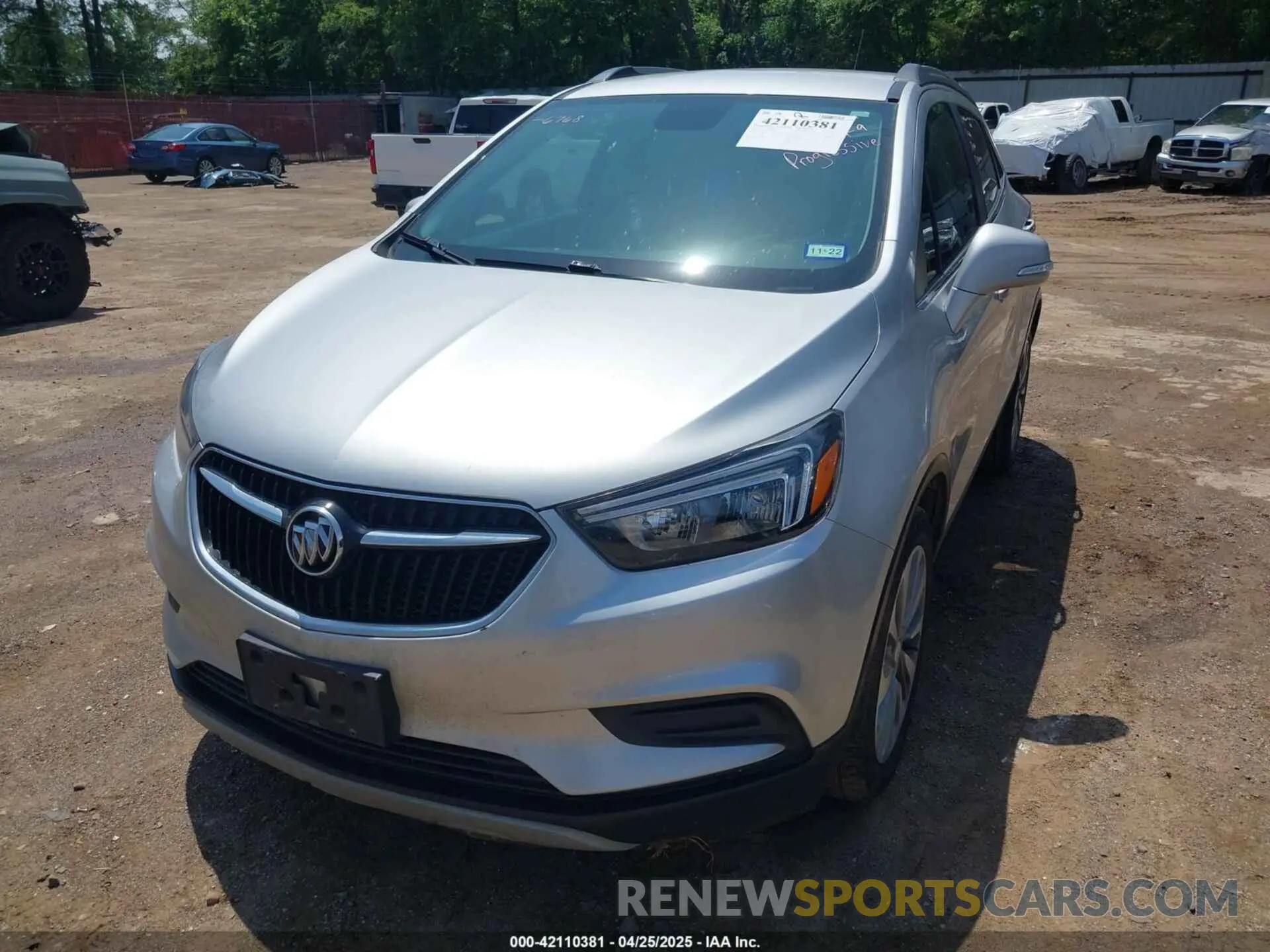 6 Фотография поврежденного автомобиля KL4CJASB9KB749301 BUICK ENCORE 2019