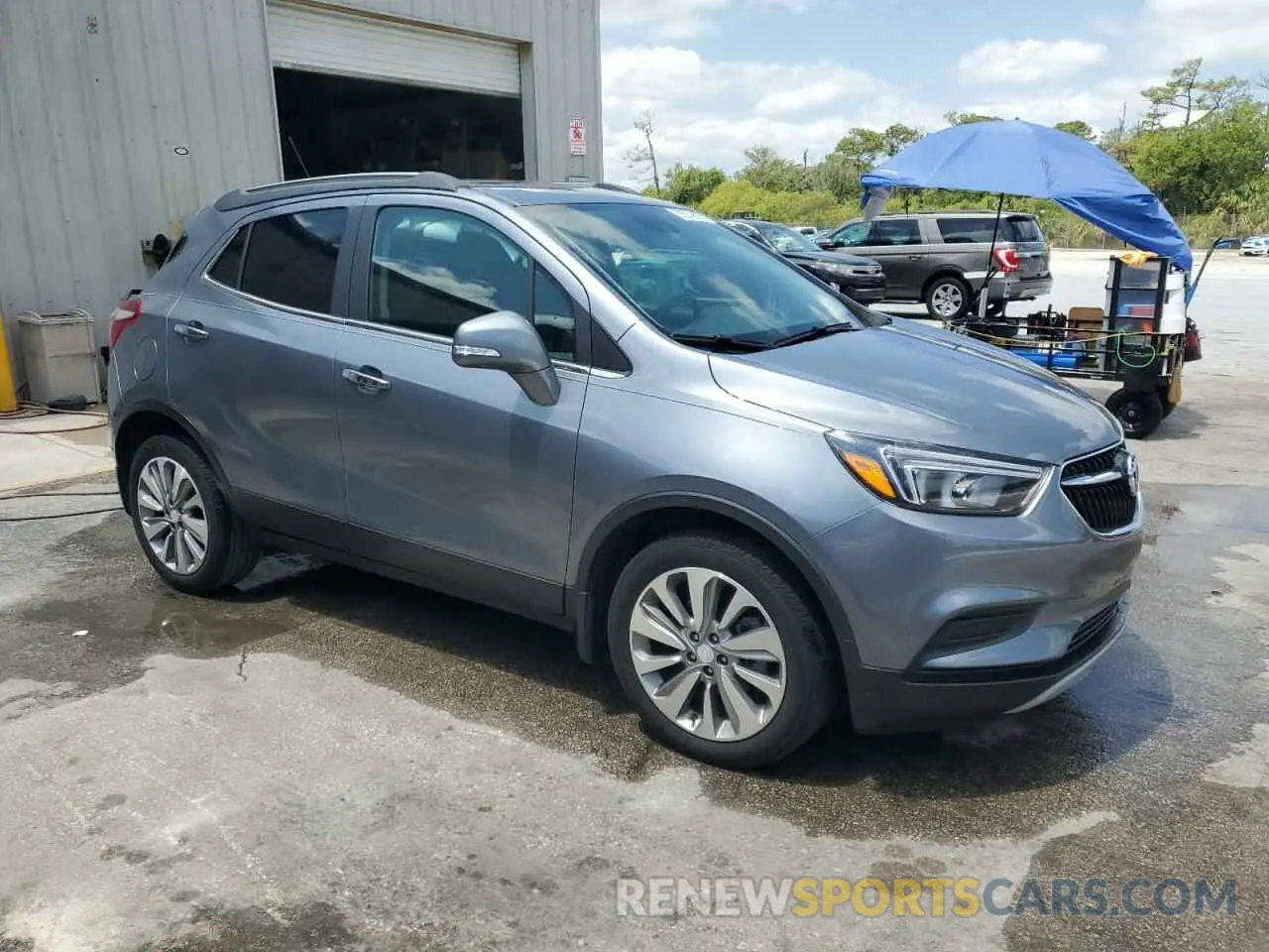 4 Photograph of a damaged car KL4CJASB9KB767667 BUICK ENCORE 2019