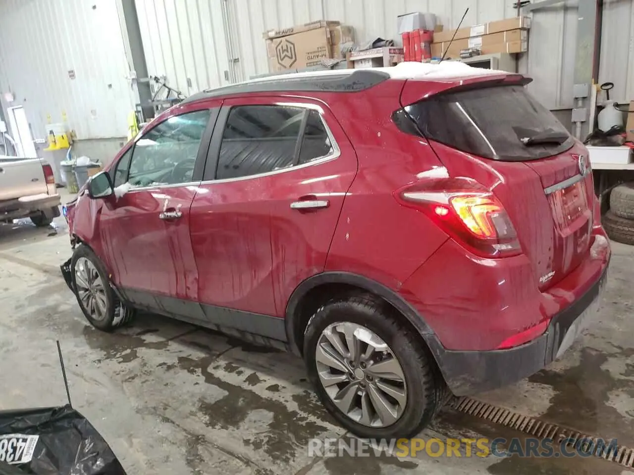 2 Photograph of a damaged car KL4CJASB9KB770911 BUICK ENCORE 2019